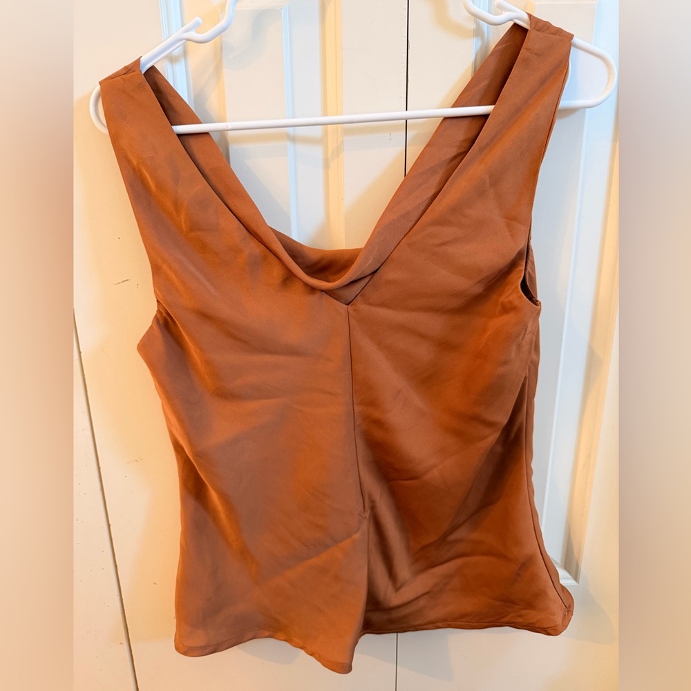 Petal & Pup Copper Sleeveless Blouse - Picture 6 of 6